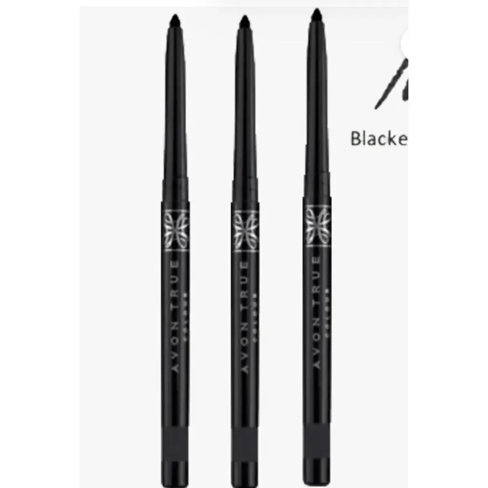Avon True Color Glimmersticks Eyeliner - Set of 4. Black Eyeliner Pencil NIB